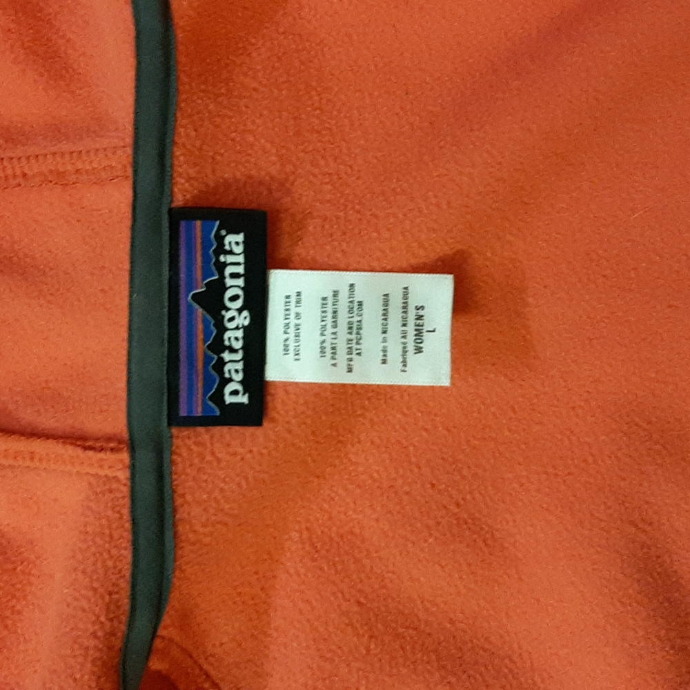 Patagonia Slopestyle Hoody Peregrine Wax Red Large EUC - Picture 5 of 6